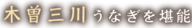 木曽三川うなぎを堪能